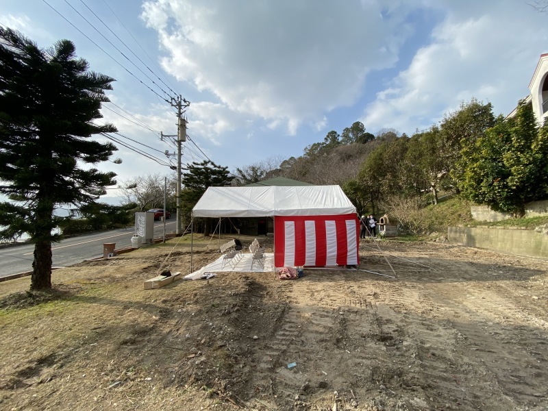 地鎮祭&お引渡しでした。_e0029115_15513354.jpeg