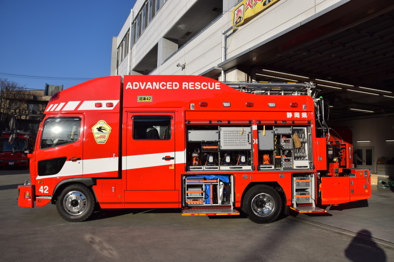 駿東伊豆消防本部 救助工作車 どらごん撮影記