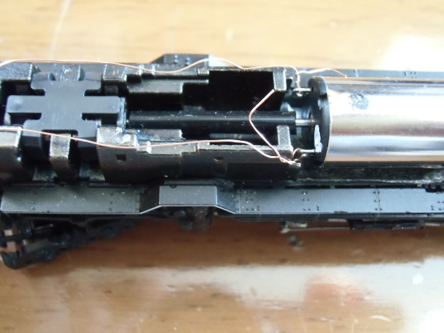 2102)KATO C62東海道形(前回品)にワールド工芸コアレスモーター 2102)KATO C62東海道形(前回品)にワールド工芸コアレスモーター