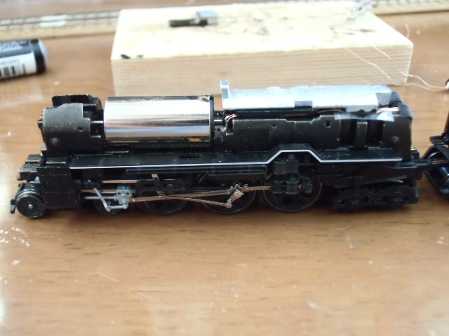 2102)KATO C62東海道形(前回品)にワールド工芸コアレスモーター 2102)KATO C62東海道形(前回品)にワールド工芸コアレスモーター