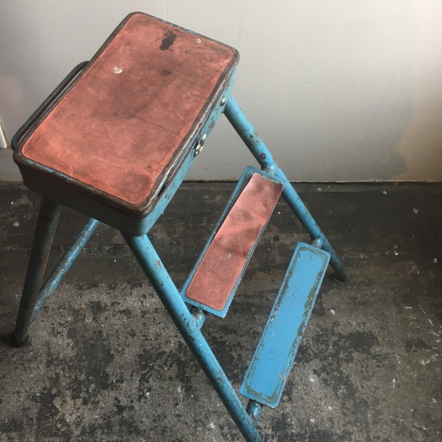 古道具 アイアンラダー ラダー 店舗什器_e0243096_21460535.jpeg