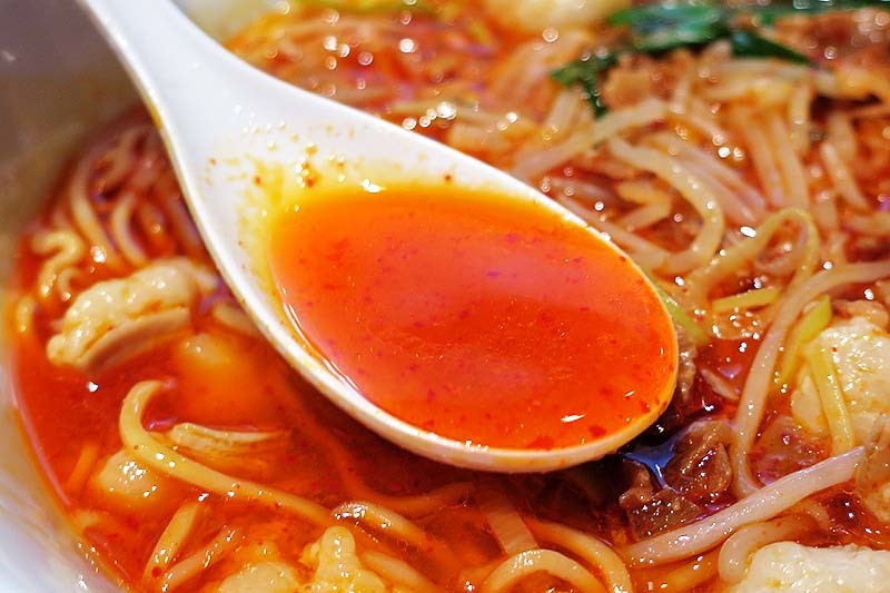 神楽(からく)@松江市 学園南 ★☆ (辛かもつラーメン・期間限定))_f0080612_17334222.jpg