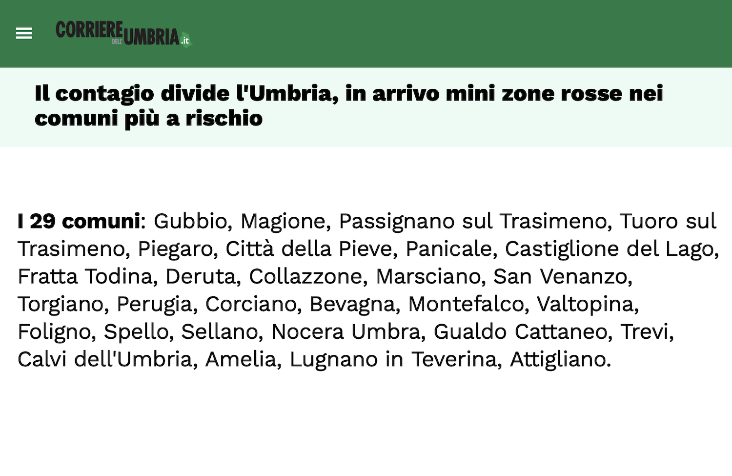 感染拡大ペルージャ・ウンブリア、イタリアの緑ならぬ赤い中心_f0234936_09492964.png