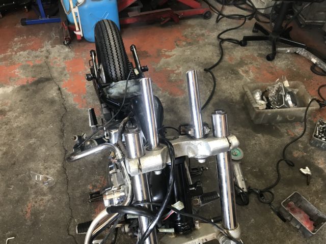 ビラーゴ250 カスタム I様号 ハンドル完成!_a0164918_19061254.jpg