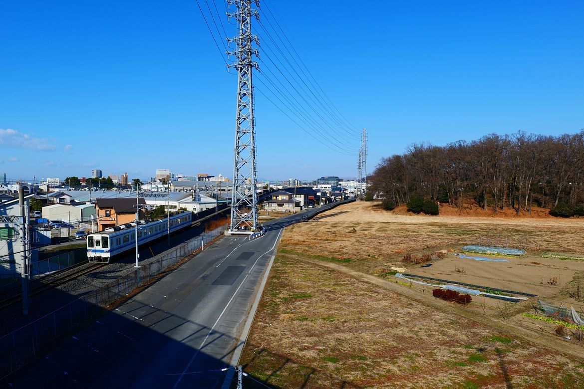 天神山古墳と東武小泉線の電車を絡めてみた・・・LUMIX S5の6Kフォトで_a0031821_18560093.jpg