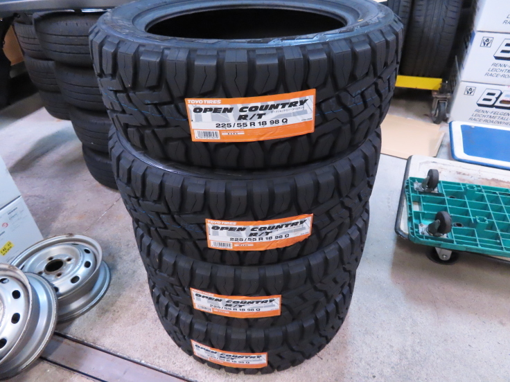 XV フォレスター 225/55R18 ホイールセット | トーヨー オープン