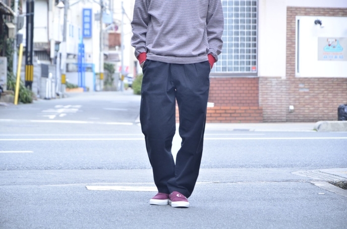 \"BURLAP OUTFITTER\"<<L/S B.B SHIRT(CHARCOAL)>>Style~TKB~_c0167336_14244413.jpg