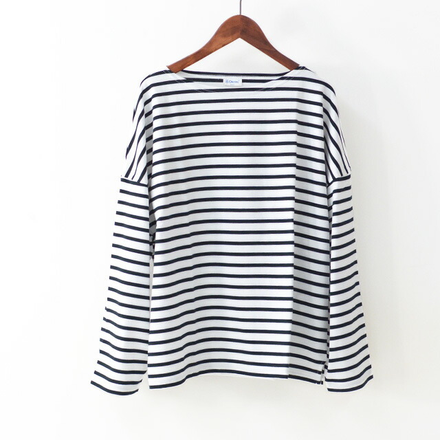 ORCIVAL [オーチバル・オーシバル] JERSEY BOAT NECK L/S WIDE TEE BORDER [RC-9214] ボーダーカットソー・LADY\'S _f0051306_14383061.jpg