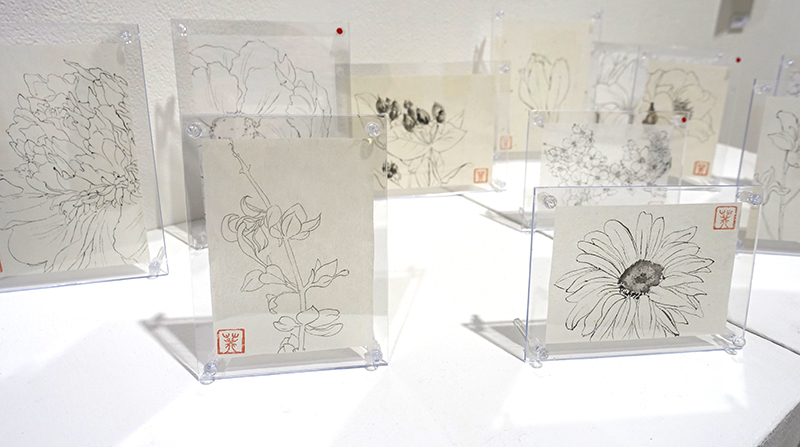 今週末2/7(日)まで【須波葵枝 日本画展〜はるをまつ】百花繚乱!春はそこまで来ています_a0017350_11191333.jpg