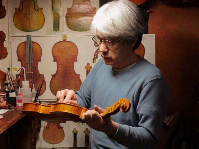 ヴァイオリンのニス、磨き作業のご紹介 : 菊田ヴァイオリン ～ ブログ♪～