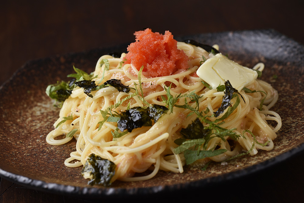 シンプルたらこパスタ_b0175635_13553996.jpg