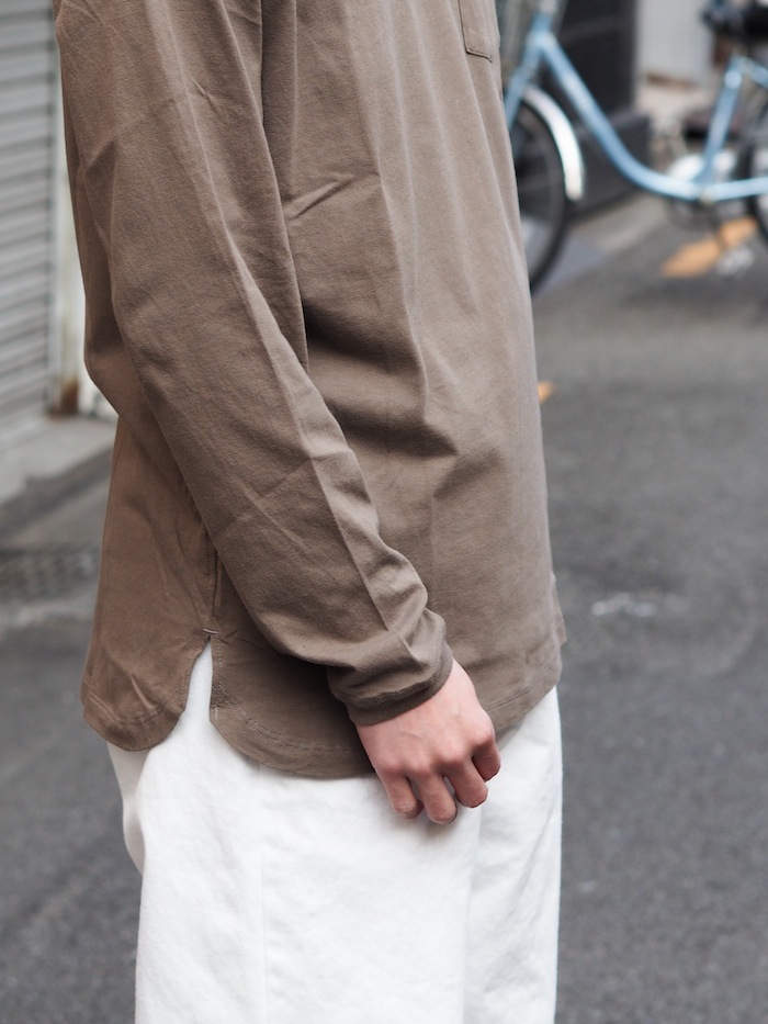 □□ nonnative / Dweller L/S Tee Cotton Jersey : END OF THE