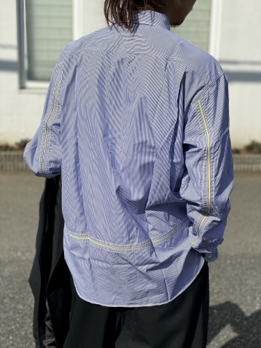 comme des garcons homme タキシードセットアップ COMME des GARCONS SHIRT * Forever Wide Classic Poplin Stripe