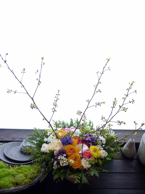 保育園の10周年にアレンジメント 可愛いイメージで 本郷通にお届け 21 02 01 札幌 花屋 Mell Flowers