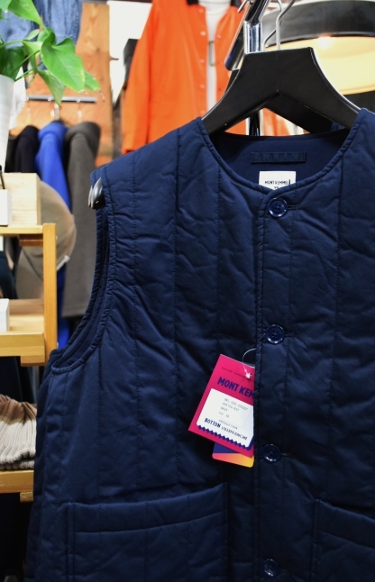 MONTKEMMEL　VEST　×　WORK COAT★_d0152280_20433000.jpg