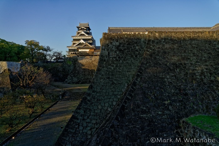 夕方の熊本城_e0135098_20511597.jpg