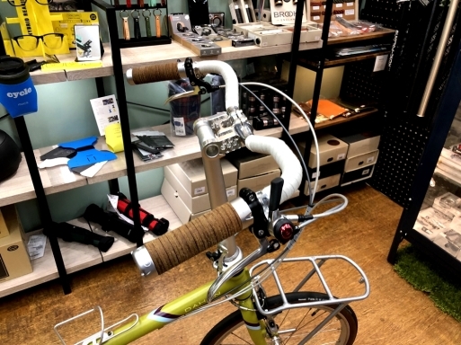 DAHON Boardwalk D7 2016 9速カスタム ドロップハンドル化