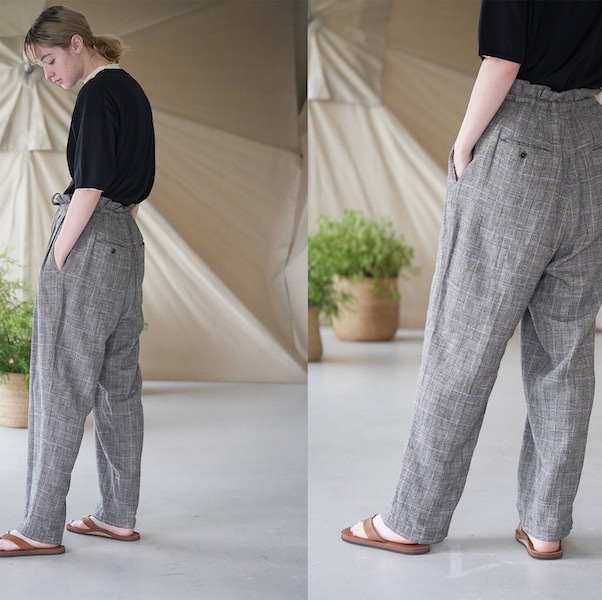 glen checked-tweed wide leg trousers_d0364239_19250558.jpg