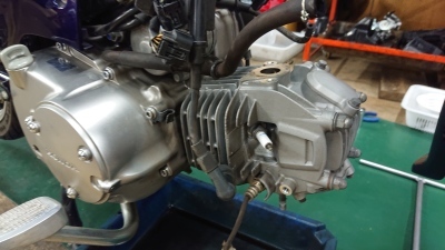 スーパーカブC125 143ccボアアップ①_e0114857_13125900.jpg