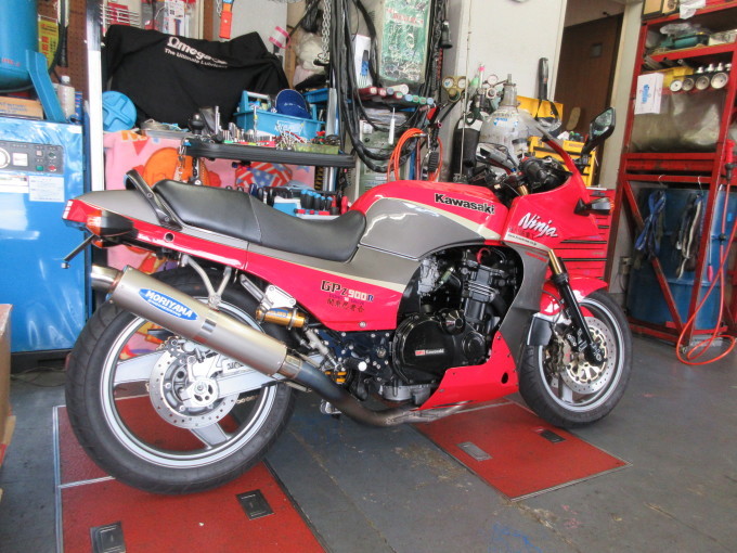 GPZ900R 車検整備・・・その6_a0163159_21425442.jpg
