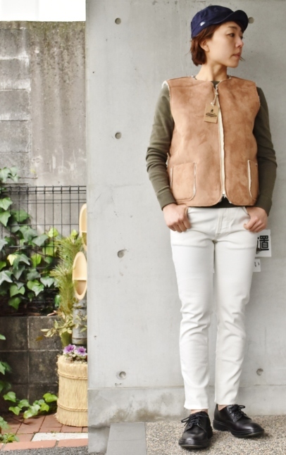 PU MOUTON VEST Le Troyes DEFY BAGS_d0152280_20313362.jpg