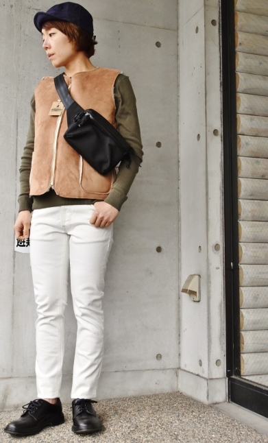 PU MOUTON VEST Le Troyes DEFY BAGS_d0152280_20334324.jpg