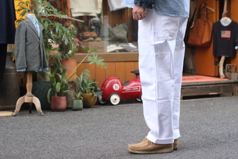 「Ace Drop Cloth」 アメリカ・ニューヨーク州ブロンクスより \"Single Knee Painter Pants\" ご紹介_f0191324_08205438.jpg