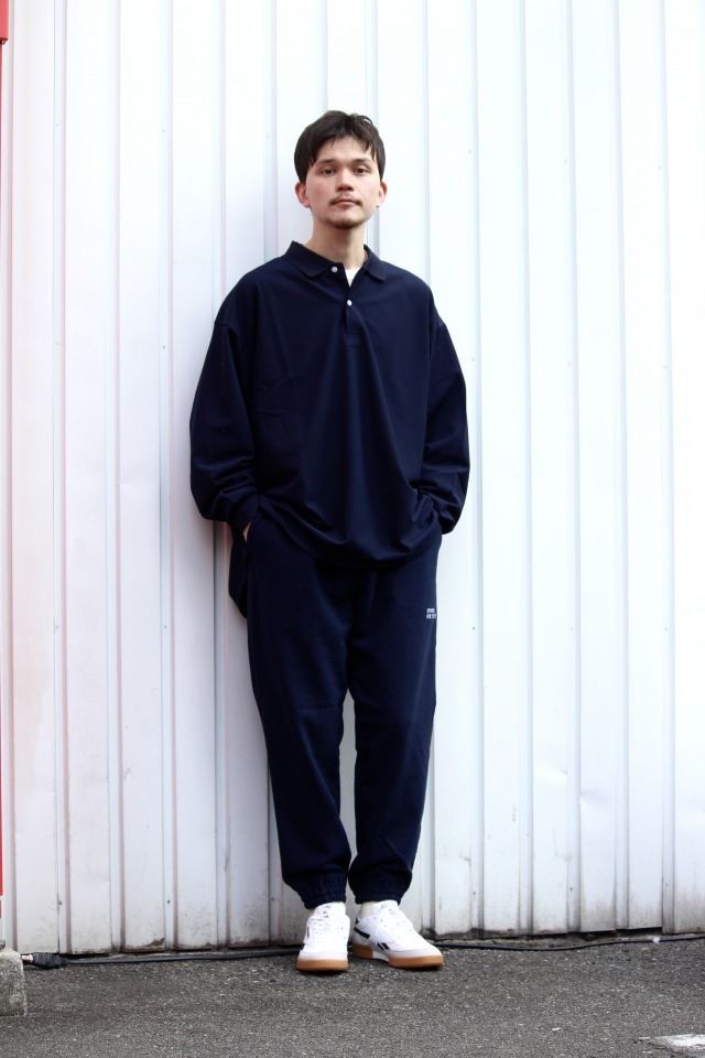 未使用　SFC WIDE TAPERED EASY PANTS  ブラック　L