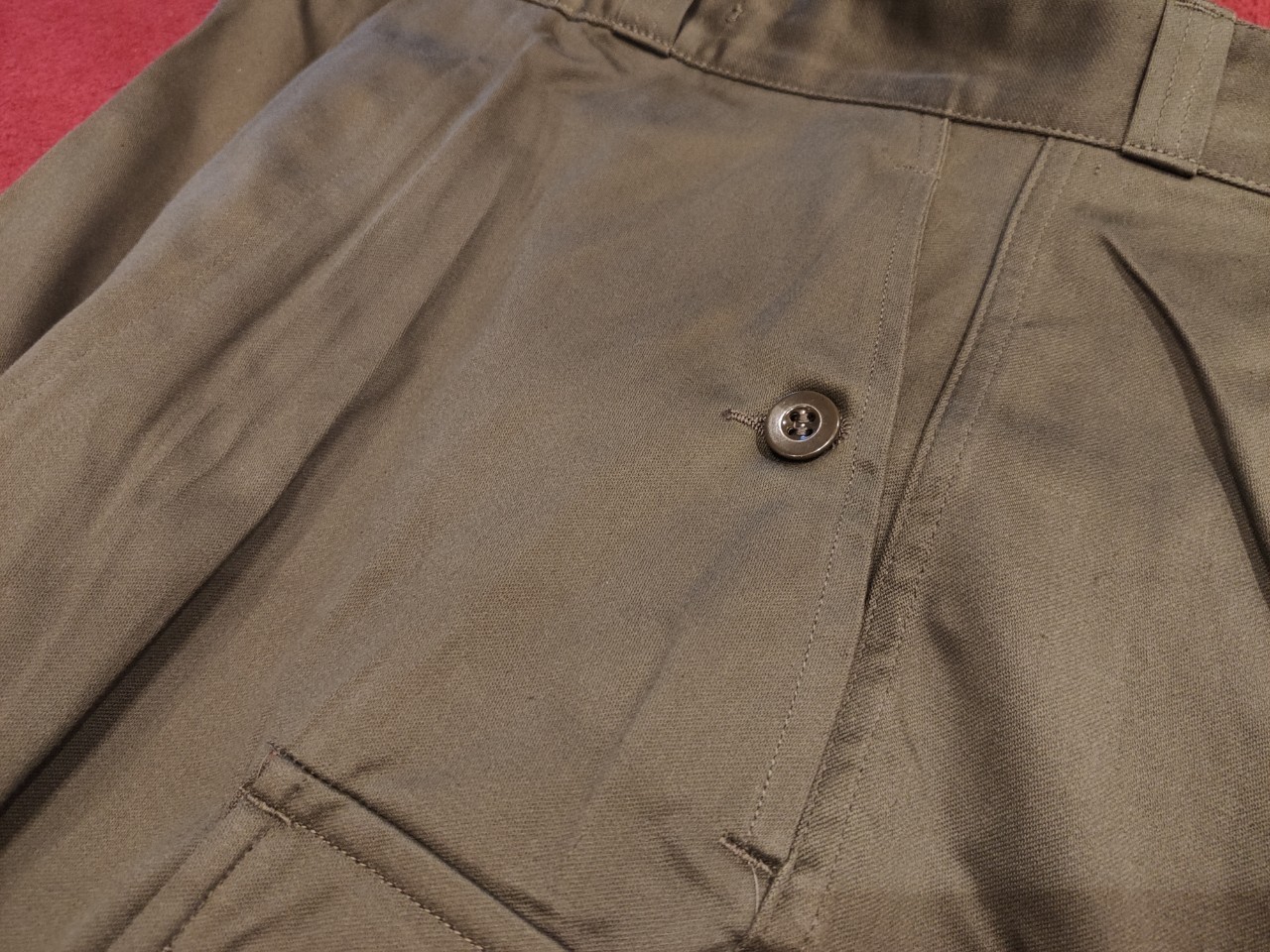 \"DEAD STOCK\"<<FRENCH ARMY M-64 PANTS>>new in!!!!!_c0167336_23341170.jpg