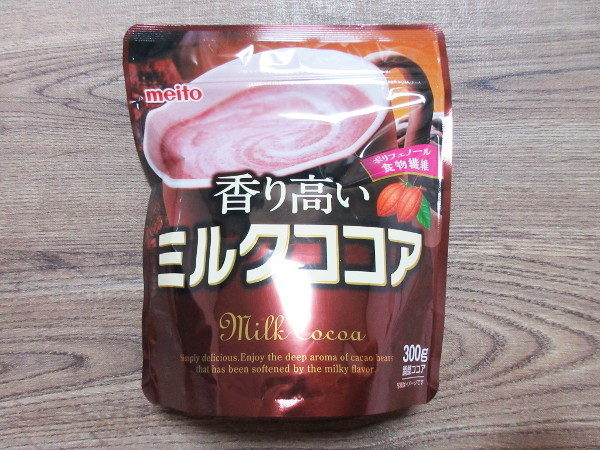 【meito】香り高いミルクココア_c0152767_20390981.jpg