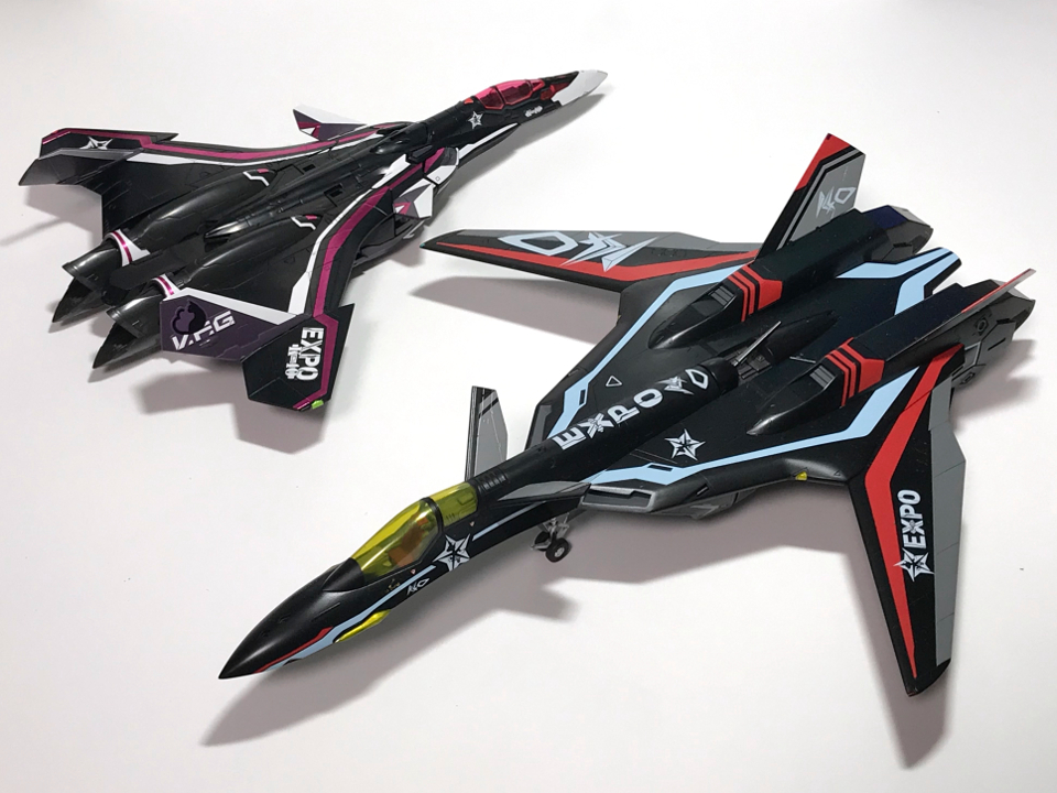 アオシマ V.F.G. VF-31A K-40 limited 黒猫ver.(完成) : サン アオシマ V.F.G. VF-31A K-40 limited 黒猫ver.(完成) : サン