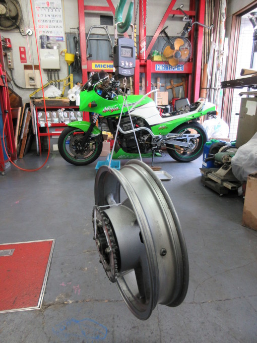 GPZ900R 車検整備・・・その7_a0163159_23431178.jpg