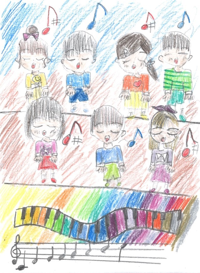 第31回 青い鳥音楽教室 れんらくちょうイラストコンテスト おんぷちゃんのひとりごと Byたかまつ楽器 第31回 青い鳥音楽教室 れんらくちょうイラストコンテスト おんぷちゃんのひとりごと Byたかまつ楽器