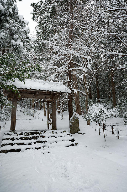 雪景色@京北町 常照皇寺・其の一_f0032011_17490281.jpg