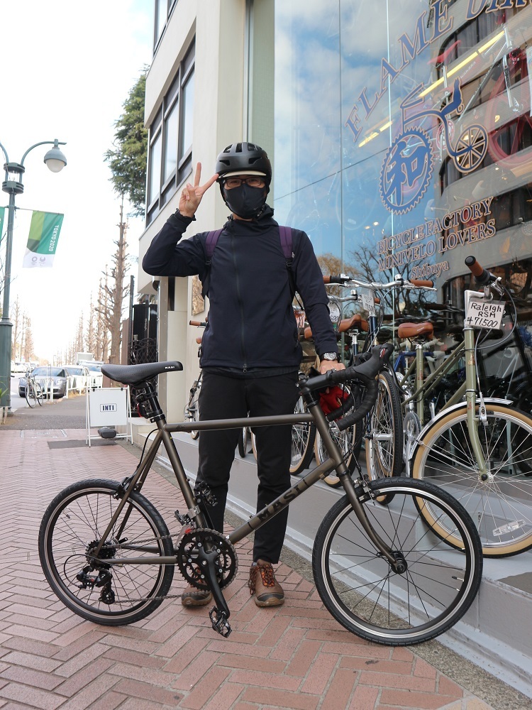 2月14日　渋谷　原宿　の自転車屋　FLAME bike前です_e0188759_18103095.jpg