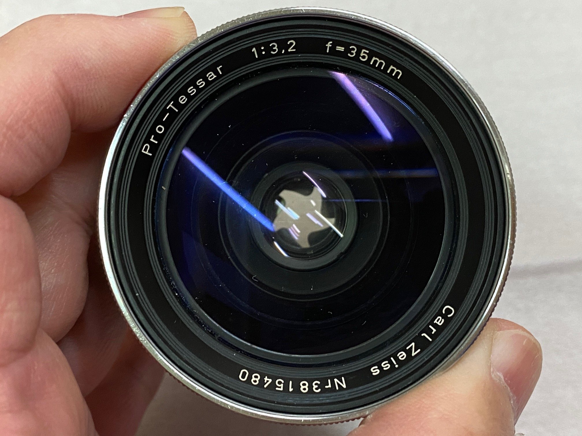 Carl Zeiss Pro-Tessar 35㎜ f:3.2 手裏剣ボケ でぶらり : 写真機持っ