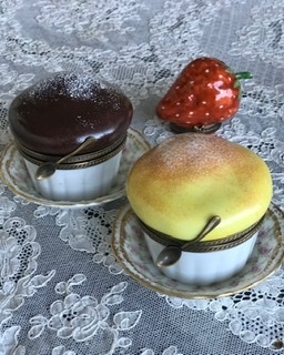リモージュボックス ケーキ GR フランス製 小物入れ リモージュ