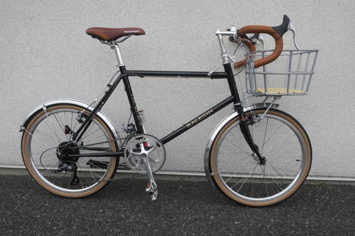 ラレーRSPに前カゴ付けて納車_c0132901_20084108.jpg