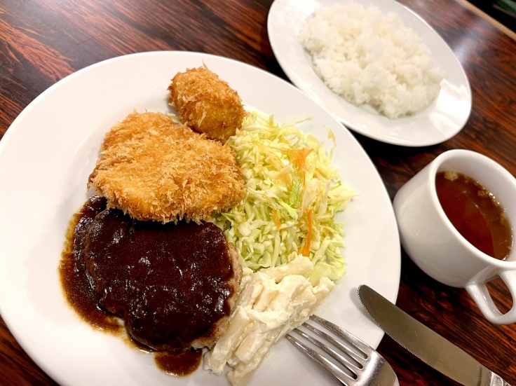 ママランチA @グリル ママ(町田での夕ぐれランチ)_c0212604_16082040.jpeg