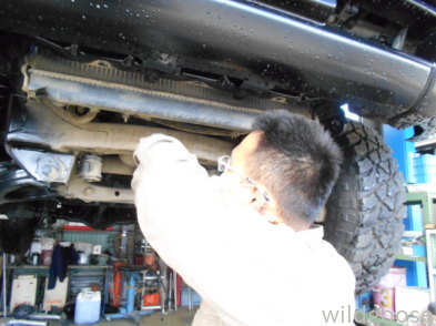 VZJ95 ランドクルーザー タイミングベルト交換中(^-^)_c0213517_15455856.jpg