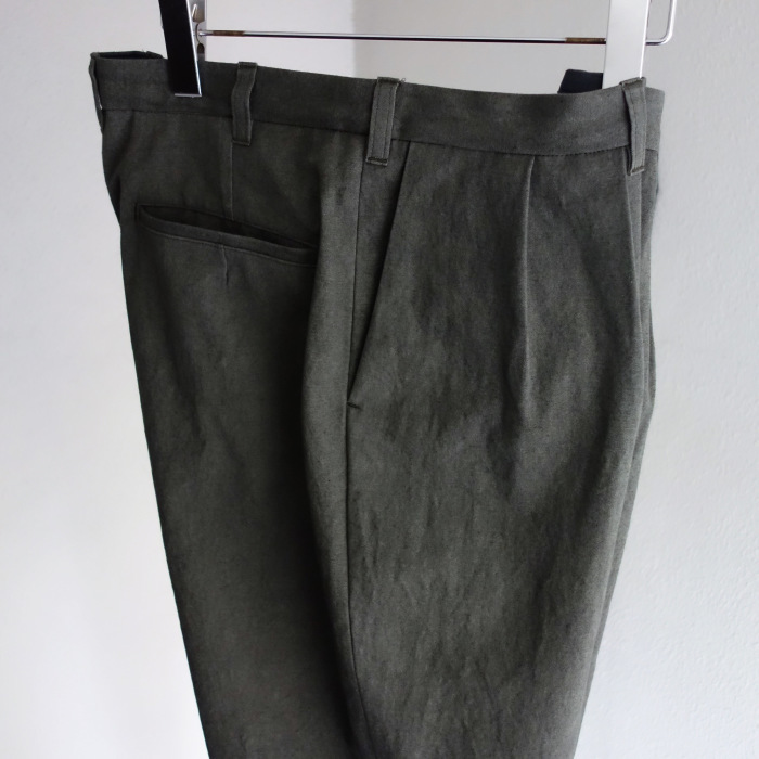 4月の製作 / classic twotuck frenchtrousers_e0130546_16422856.jpg