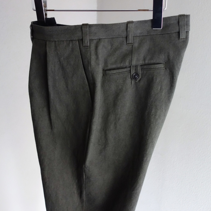 4月の製作 / classic twotuck frenchtrousers_e0130546_16424263.jpg