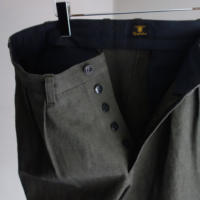 4月の製作 / classic twotuck frenchtrousers_e0130546_16435280.jpg