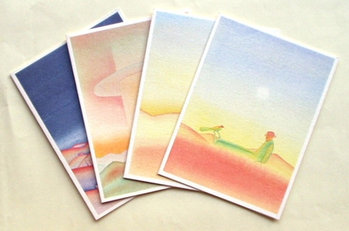 ジャンミッシェルフォロン画集 メモ帳 フォロンの画集（？）「The Four Seasons」 : フォロニアム