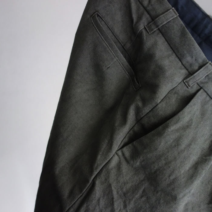 4月の製作 / classic twotuck frenchtrousers_e0130546_14415472.jpg