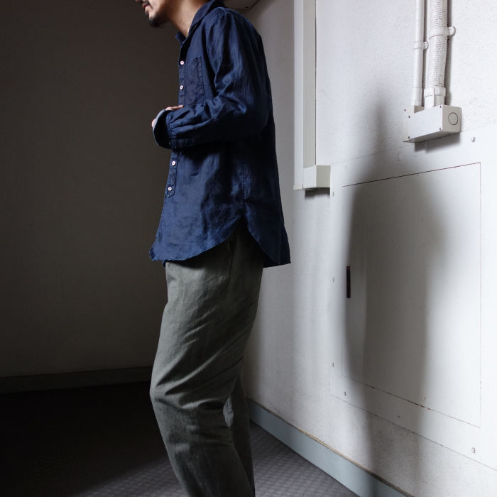 4月の製作 / classic twotuck frenchtrousers_e0130546_14465058.jpg