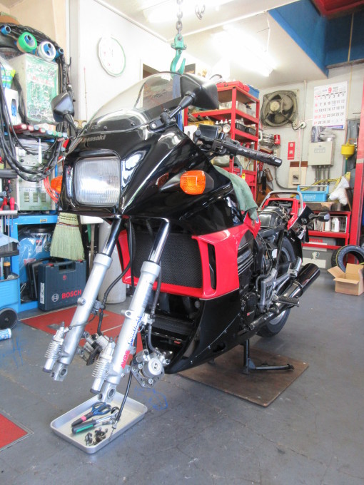 GPZ900R 車検整備・・・その10_a0163159_19552241.jpg