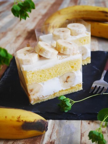 バナナ ショート ケーキ 変色 写真で食べ物やケーキのコレクション