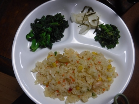 2021 2月17日 書道千葉日報展優秀賞受賞 コロナワクチン日本接種開始 海老ピラフ てるこのルーム2