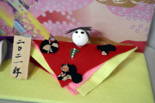季節レク ~ 2021 ひな飾り作品② ~ _e0222340_14575744.jpg
